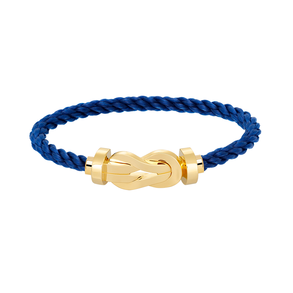 [⭐Corinne]CHANCE LARGE 8 FIGURE BUCKLE NO DIAMOND BRACELET GOLD