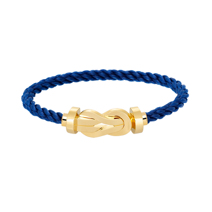 [⭐Corinne]CHANCE LARGE 8 FIGURE BUCKLE NO DIAMOND BRACELET GOLD