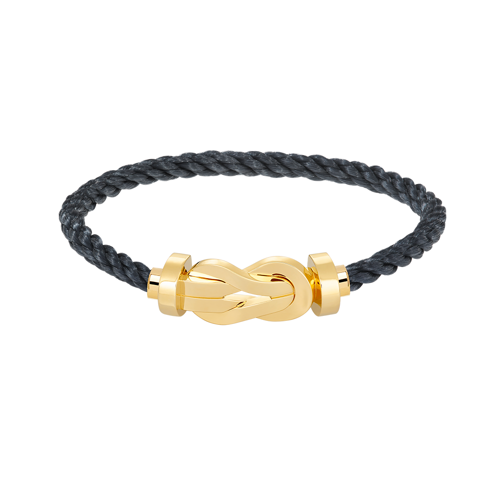 [⭐Corinne]CHANCE LARGE 8 FIGURE BUCKLE NO DIAMOND BRACELET GOLD
