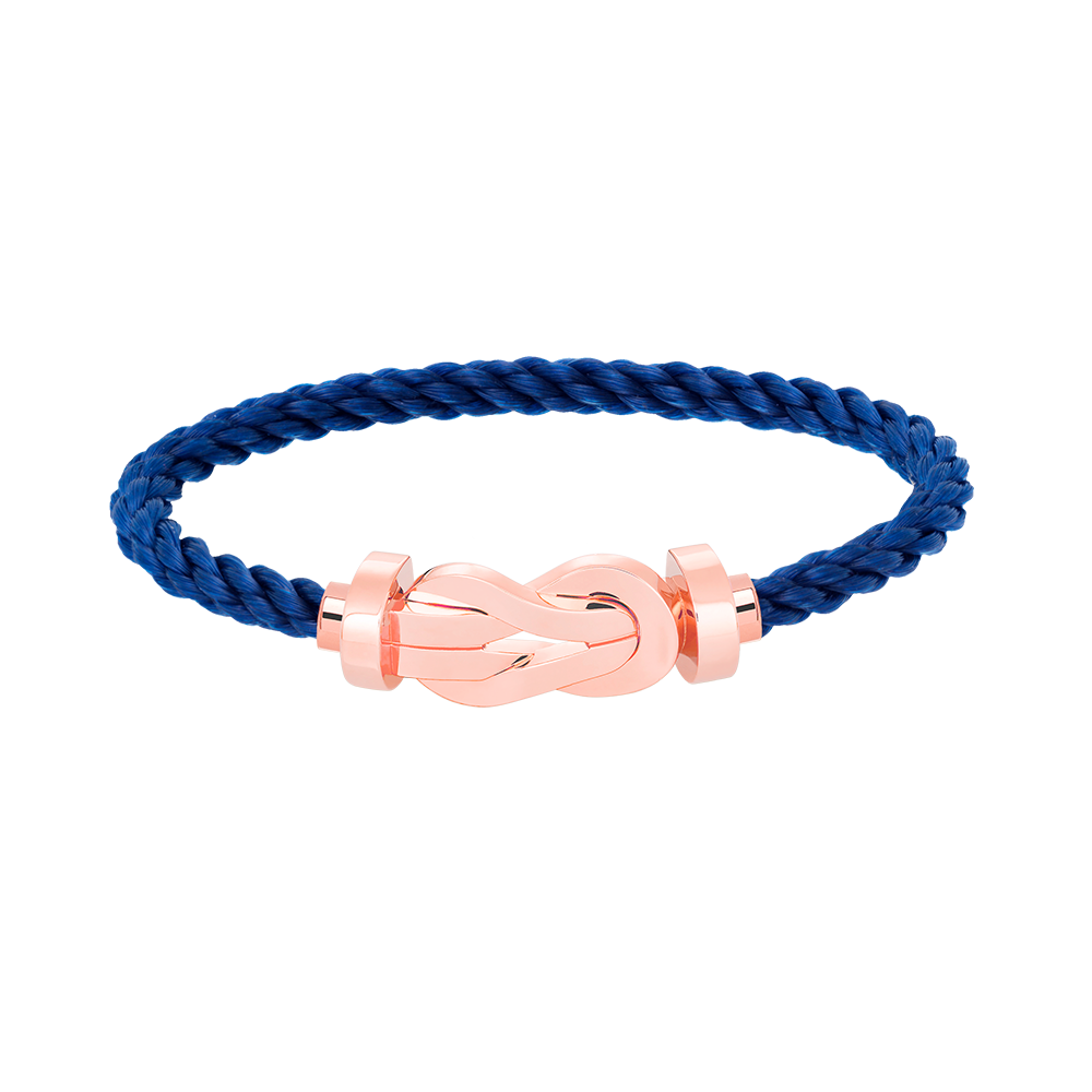 [⭐Corinne]CHANCE LARGE 8 FIGURE BUCKLE NO DIAMOND BRACELET ROSE GOLD