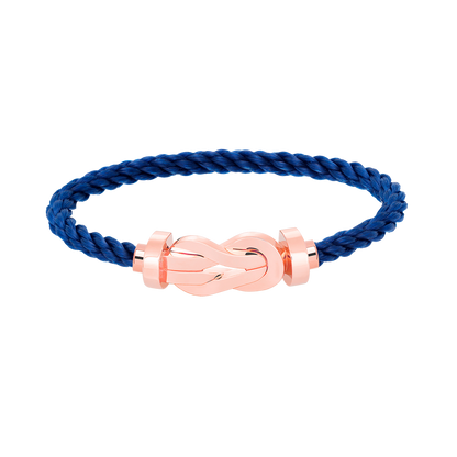 [⭐Corinne]CHANCE LARGE 8 FIGURE BUCKLE NO DIAMOND BRACELET ROSE GOLD
