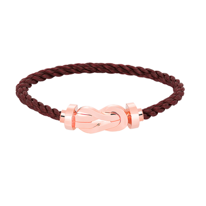 [⭐Corinne]CHANCE LARGE 8 FIGURE BUCKLE NO DIAMOND BRACELET ROSE GOLD