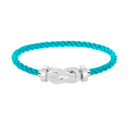 [⭐Corinne]CHANCE LARGE 8 FIGURE BUCKLE NO DIAMOND BRACELET SILVER