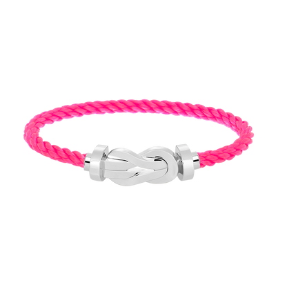 [⭐Corinne]CHANCE LARGE 8 FIGURE BUCKLE NO DIAMOND BRACELET SILVER