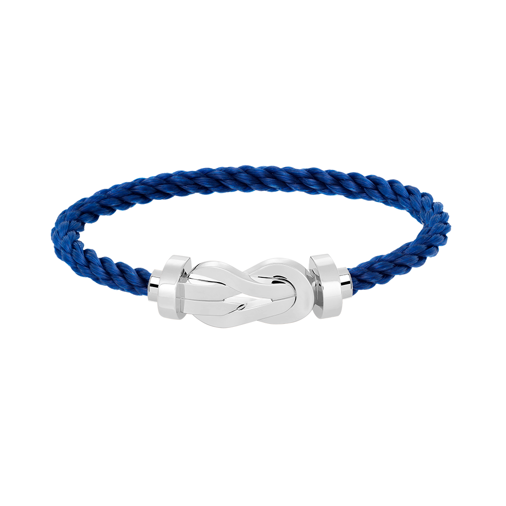 [⭐Corinne]CHANCE LARGE 8 FIGURE BUCKLE NO DIAMOND BRACELET SILVER