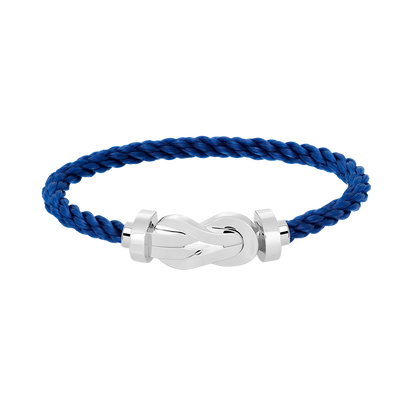 [⭐Corinne]CHANCE LARGE 8 FIGURE BUCKLE NO DIAMOND BRACELET SILVER