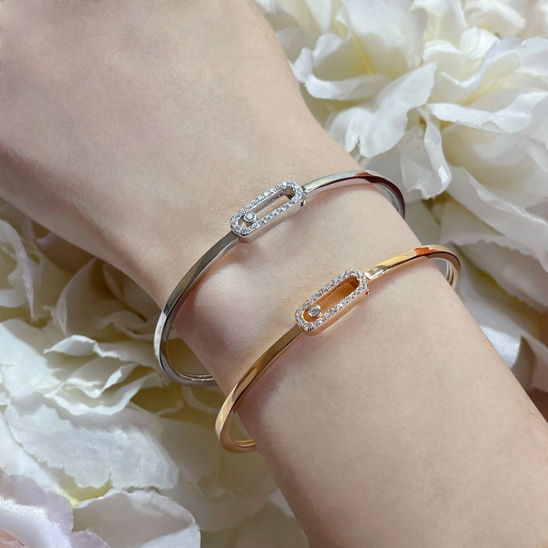 [⭐Corinne]Move Uno pavé flex bangle medium