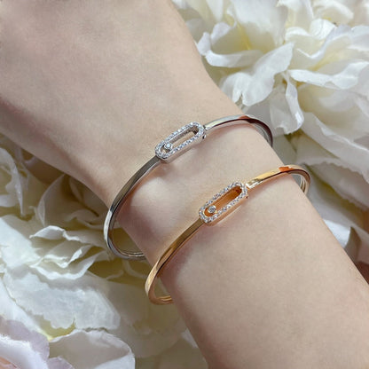 [⭐Corinne]Move Uno pavé flex bangle medium