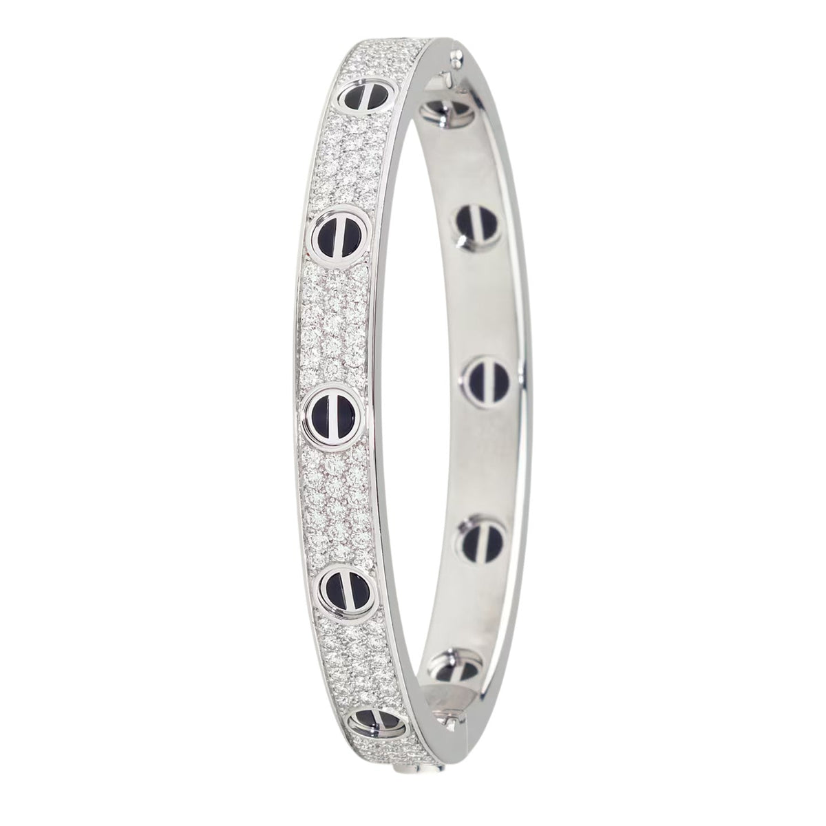 [⭐Corinne]LOVE BRACELET 6.1MM DIAMOND-PAVED CERAMIC