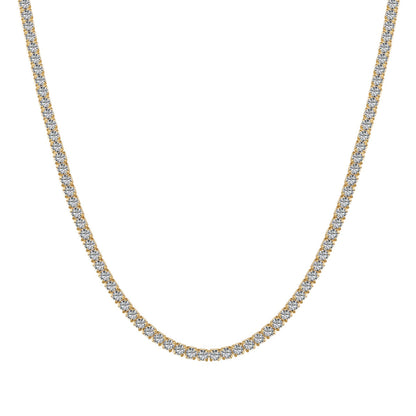 [⭐Corinne Jewelry]Delicate Round Shape Tennis Necklace