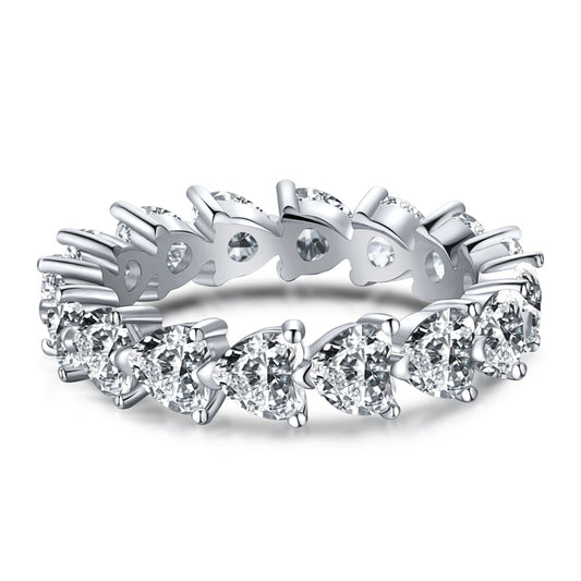 [⭐Corinne Jewelry]0.25 Carat Radiant Romance Heart Cut Lover Ring