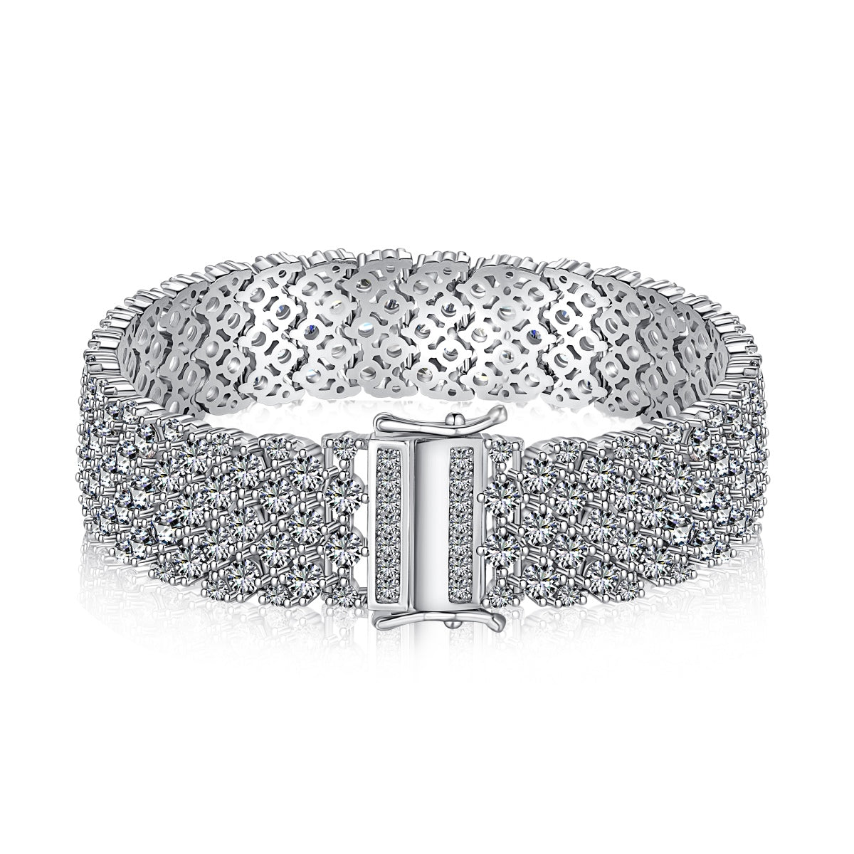 [⭐Corinne Jewelry]Ornate Elegant Round Cut Party Bracelet