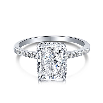 [⭐Corinne Jewelry]4.0 Carat Luxurious Engagement Ring