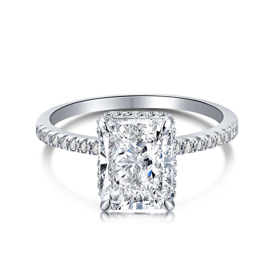 [⭐Corinne Jewelry]4.0 Carat Luxurious Engagement Ring