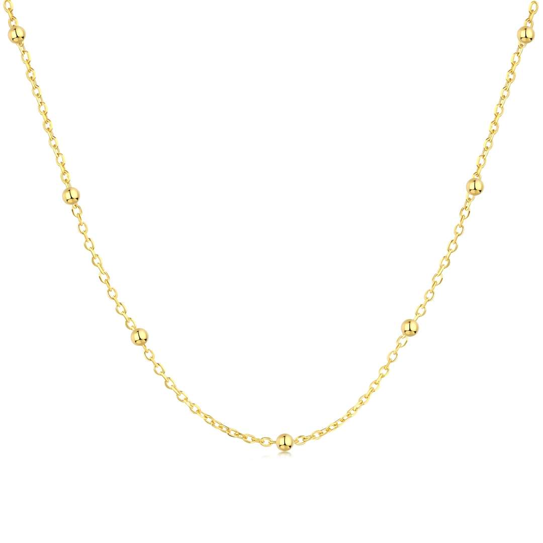 [⭐Corinne Jewelry]Small Bead Clavicle Chain Simple Necklace