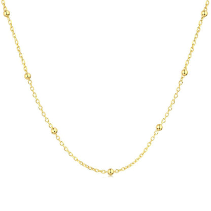 [⭐Corinne Jewelry]Small Bead Clavicle Chain Simple Necklace