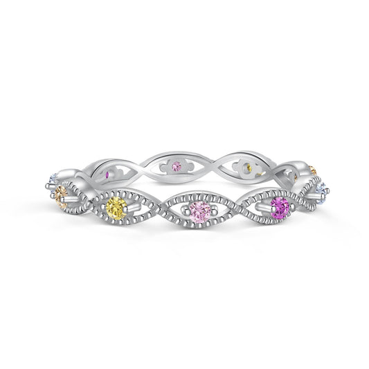 [⭐Corinne Jewelry]Elegant Energetic Round Cut Daily Ring