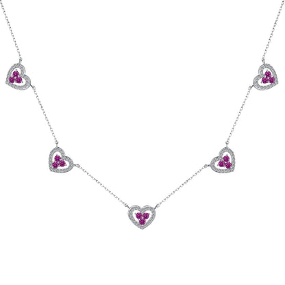 [⭐Corinne Jewelry]⭐Corinneling Five Heart Necklace