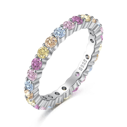 [⭐Corinne Jewelry]Elegant Vivid Round Cut Daily Ring