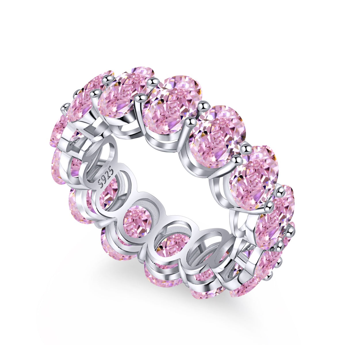 [⭐Corinne Jewelry]Dainty Elongated Cushion Cut Tennis Ring