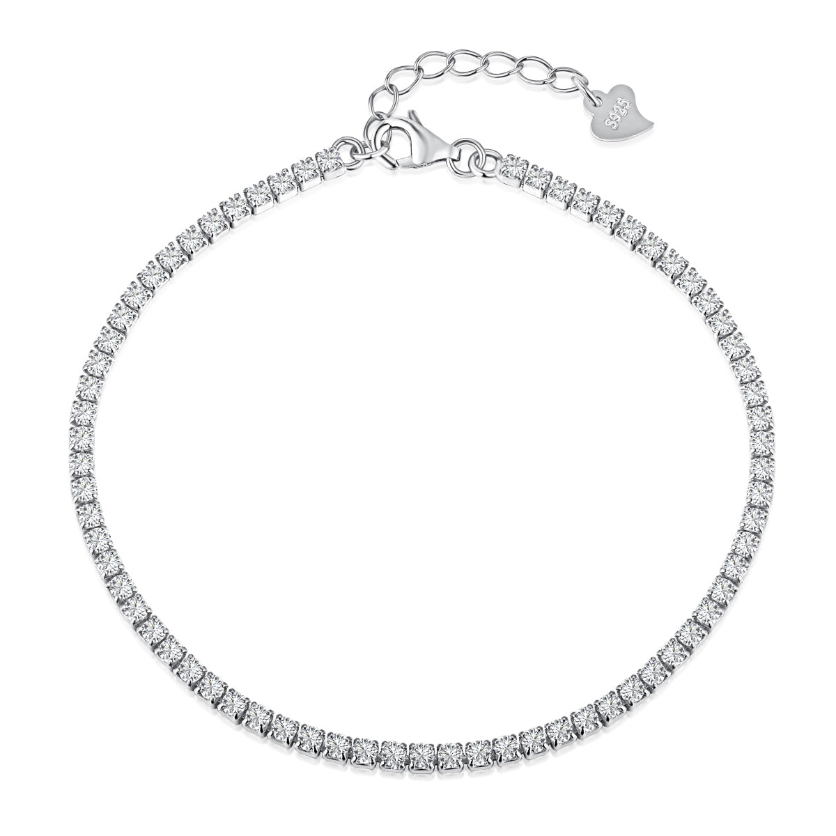 [⭐Corinne Jewelry]Radiant Shinning Princess Cut Tennis Bracelet