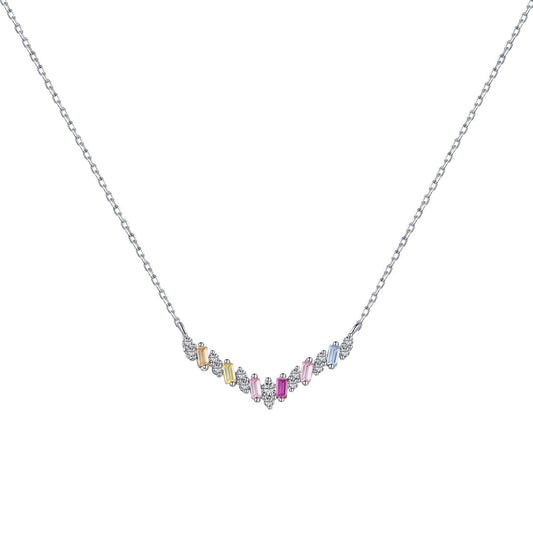 [⭐Corinne Jewelry]Dazzling Rainbow Necklace