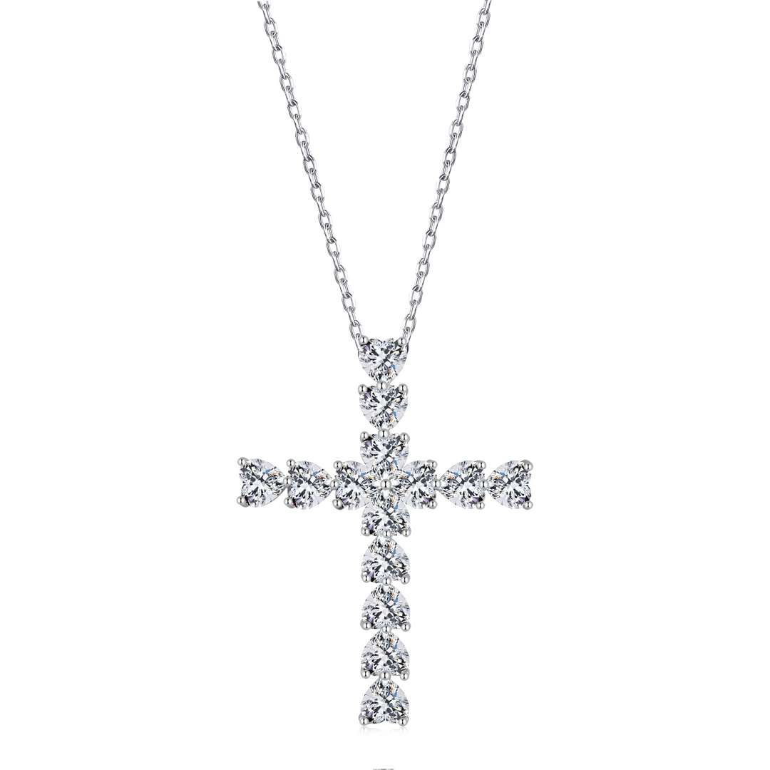 [⭐Corinne Jewelry]Radiant Cross Shape Necklace