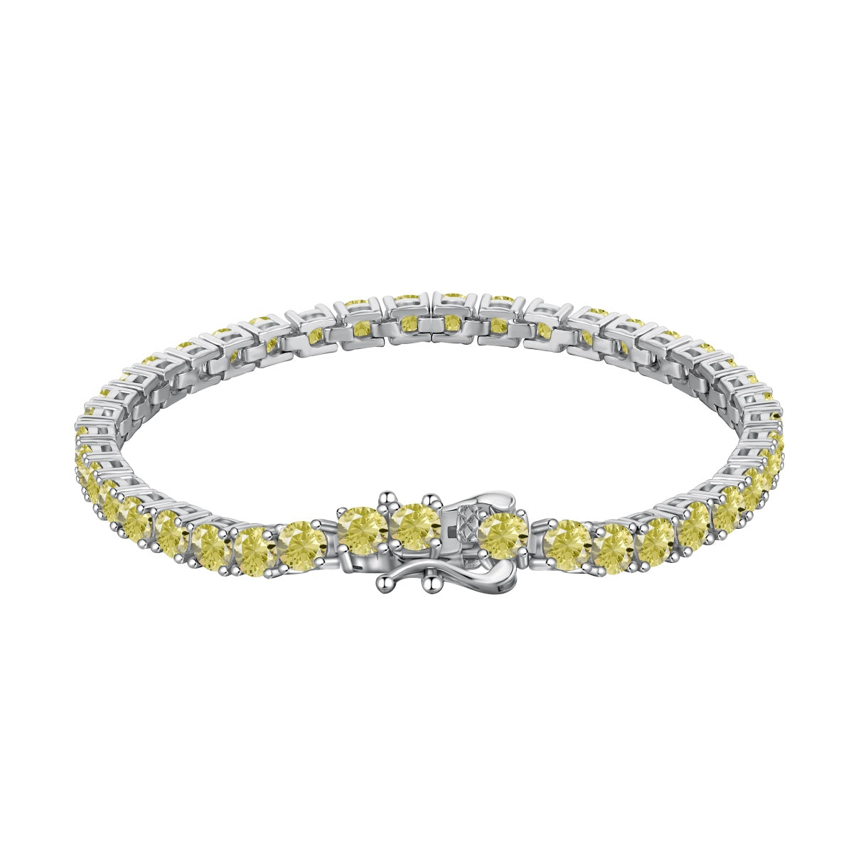 [⭐Corinne Jewelry]Ornate Dazzling Round Cut Tennis Bracelet