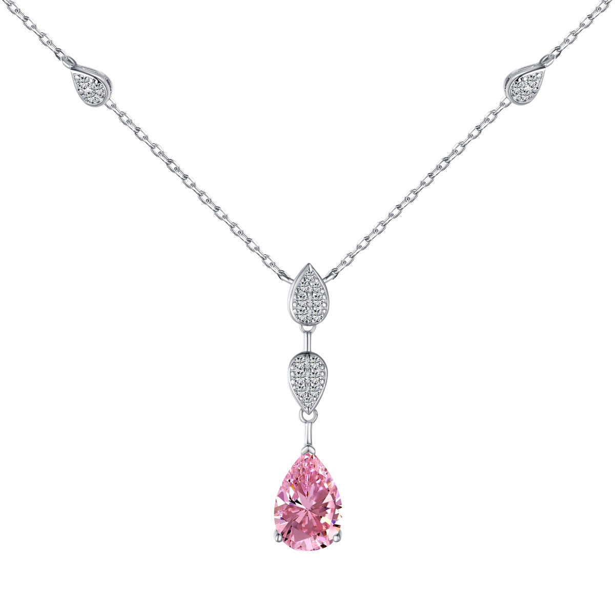 [⭐Corinne Jewelry]Dazzling Pear Cut Necklace