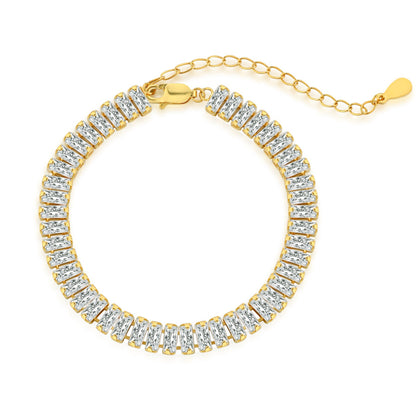 [⭐Corinne Jewelry]Exquisite Emerald Cut Daily Bracelet