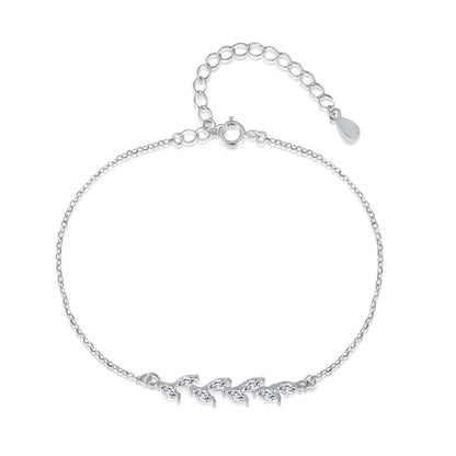 [⭐Corinne Jewelry]Elegant Wheat Leaves Shape Bracelet
