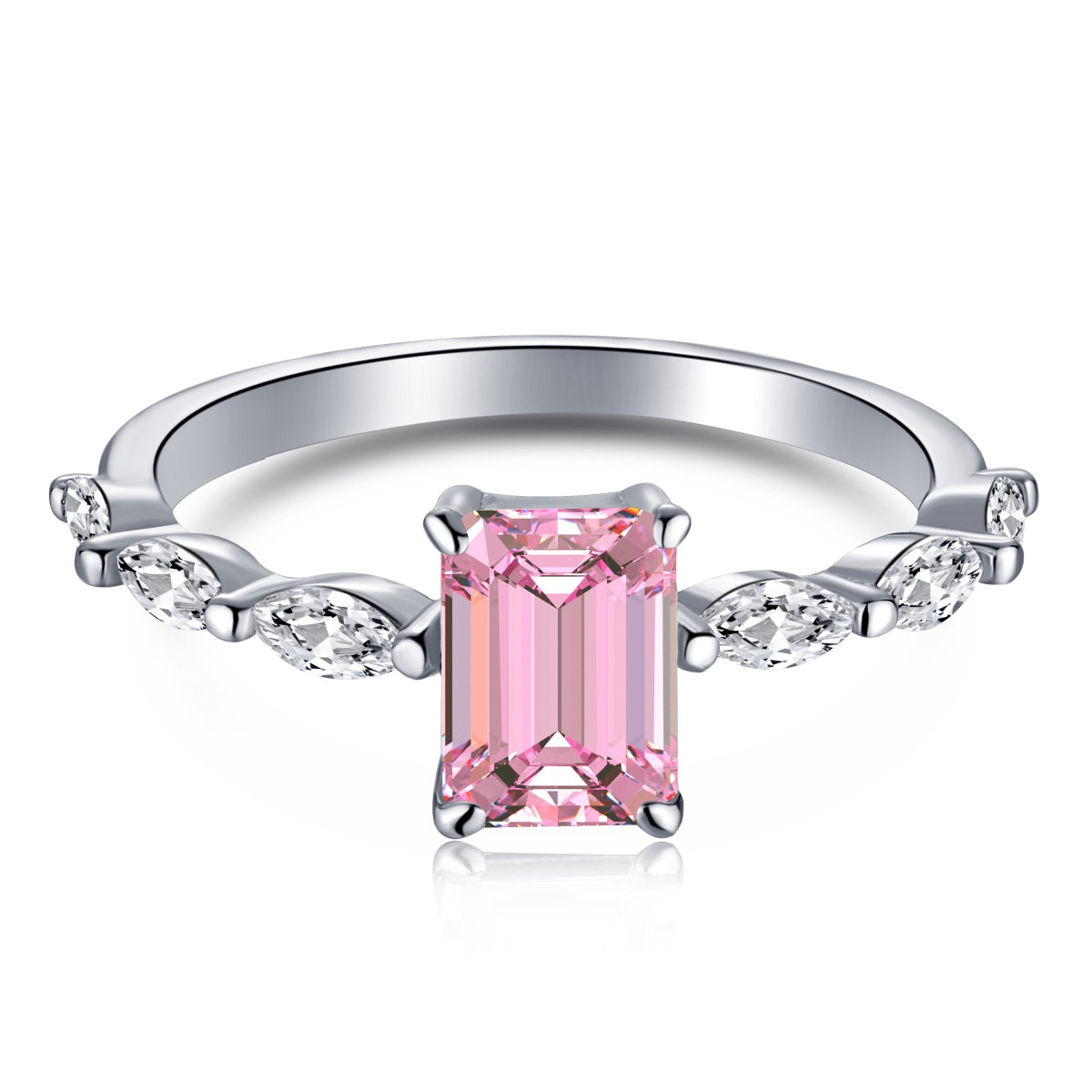 [⭐Corinne Jewelry]1.0 Carat Dainty Resplendent Radiant Cut Daily Ring