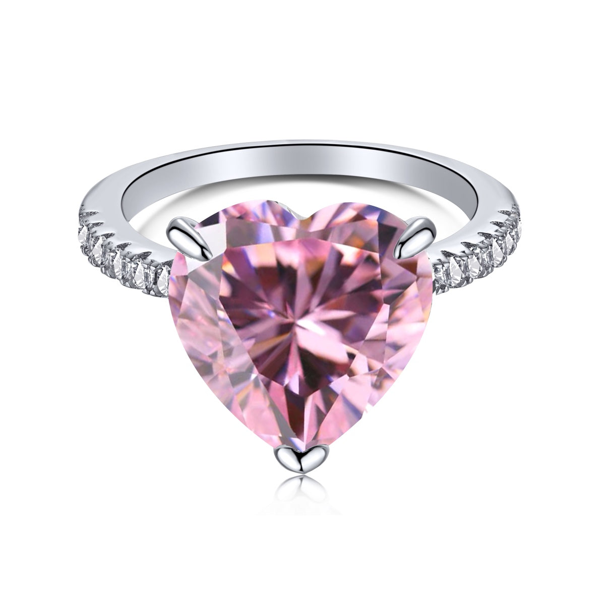 [⭐Corinne Jewelry]6.0 Carat Luxurious ⭐Corinneling Romantic Heart Cut Lover Ring