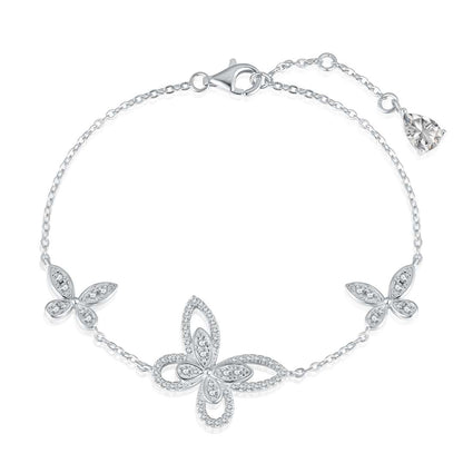 [⭐Corinne Jewelry]Delicate Butterfly Pendant Bracelet
