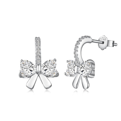 [⭐Corinne Jewelry]Exquisite Earrings With Heart-Shaped Bow Design