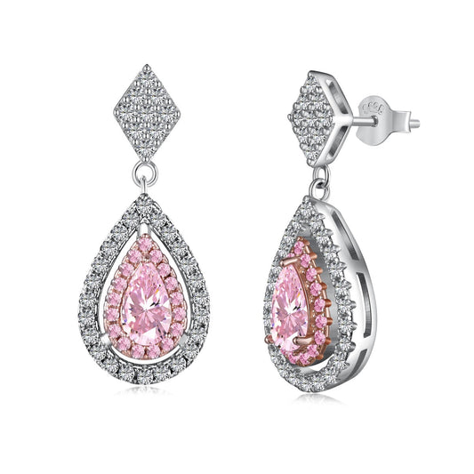 [⭐Corinne Jewelry]Ornate Delicate Water Drop Shape Banquet Earrings