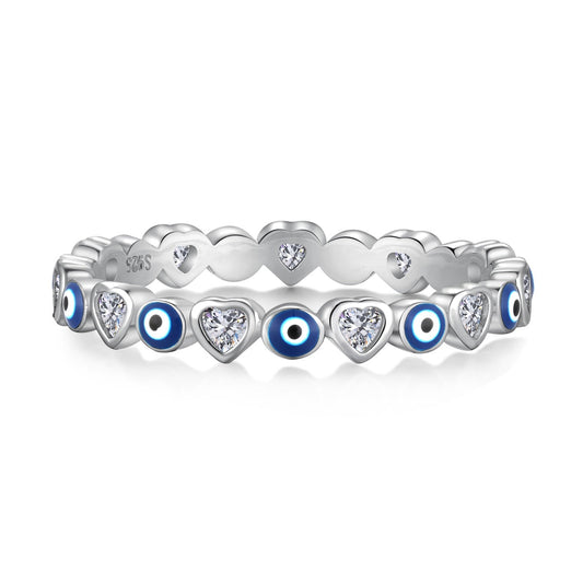 [⭐Corinne Jewelry]Radiant Colorful Round Shape Daily Ring