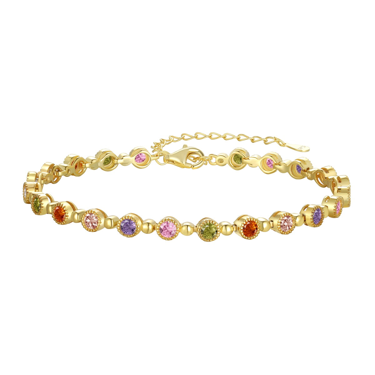 [⭐Corinne Jewelry]⭐Corinneling Exquisite Round Cut Party Bracelet