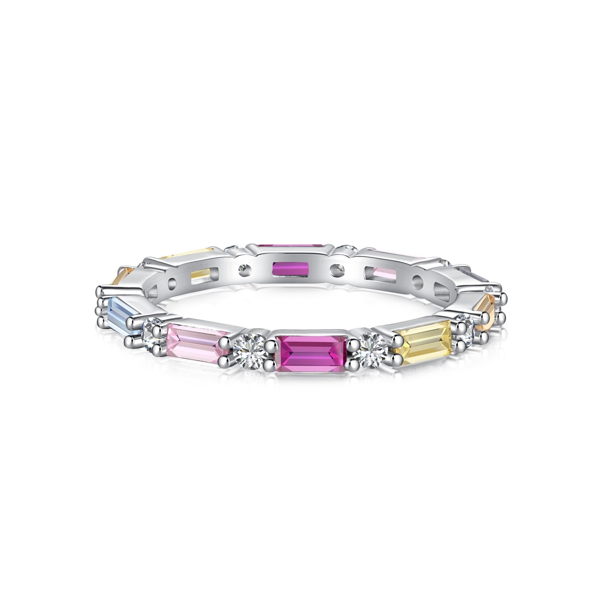[⭐Corinne Jewelry]Lively In Shades Elegant Radiant Cut Daily Ring