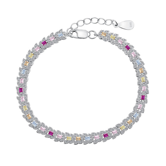 [⭐Corinne Jewelry]Delicate Colorful Multi Cut Daily Bracelet