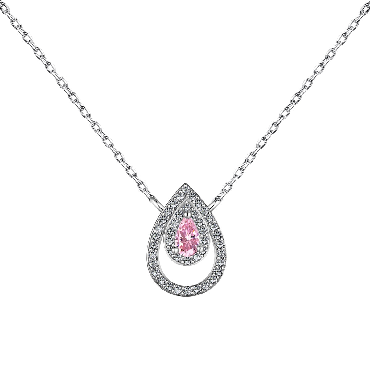 [⭐Corinne Jewelry]⭐Corinneling Pear Cut Necklace