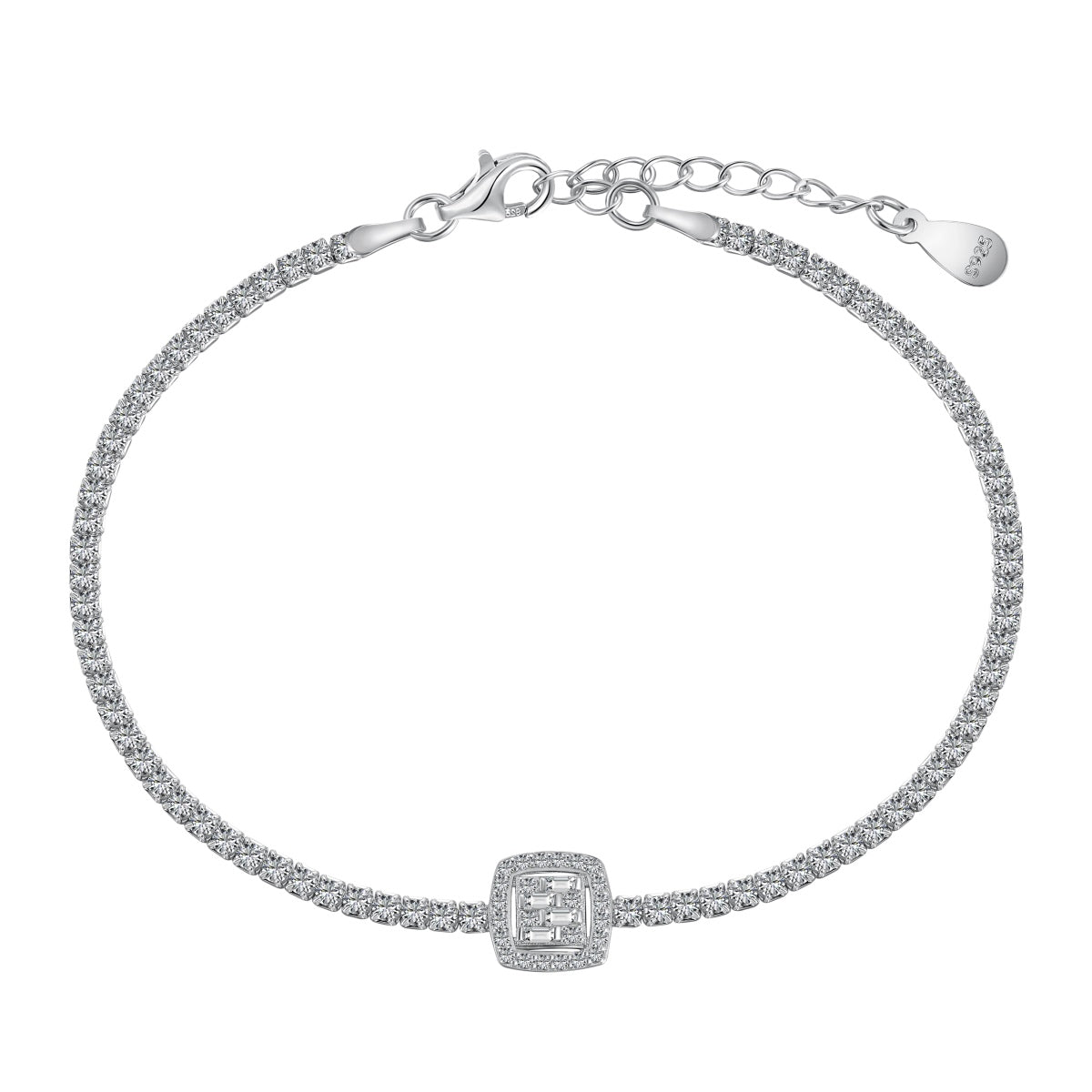 [⭐Corinne Jewelry]Luxurious Dazzling Square Shape Banquet Bracelet