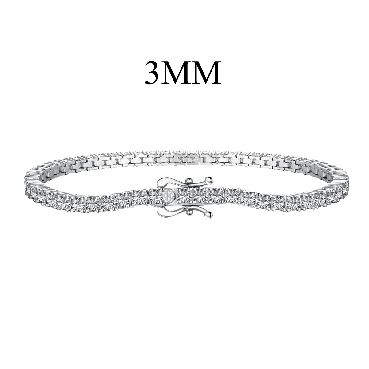 [⭐Corinne Jewelry]Dainty Charming Round Cut Tennis Bracelet