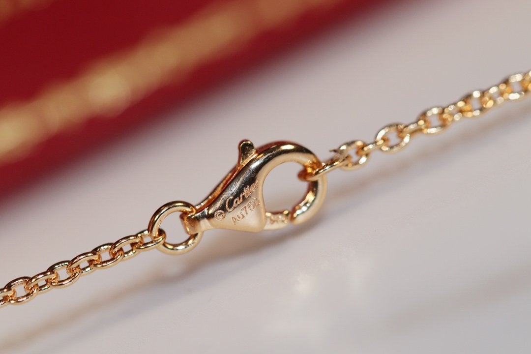 [⭐Corinne]LOVE NECKLACE PINK GOLD AND SILVER