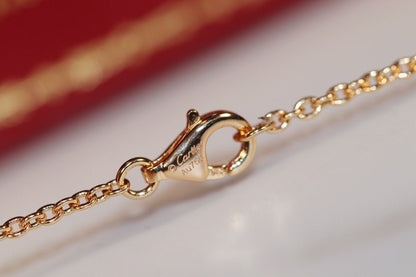 [⭐Corinne]LOVE NECKLACE PINK GOLD AND SILVER