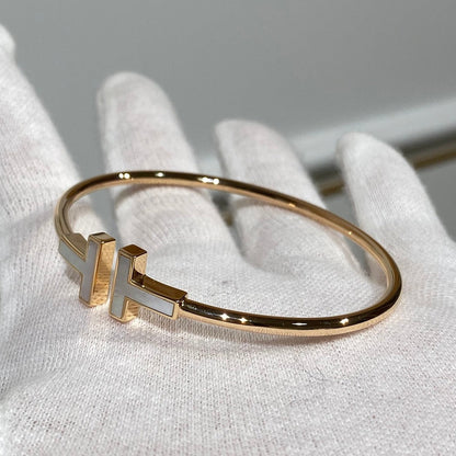 [Corinne]T BRACELET 1.8MM MOP PINK GOLD