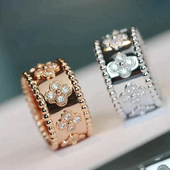 [⭐Corinne]CLOVER KALEIDOSCOPE RING 10MM