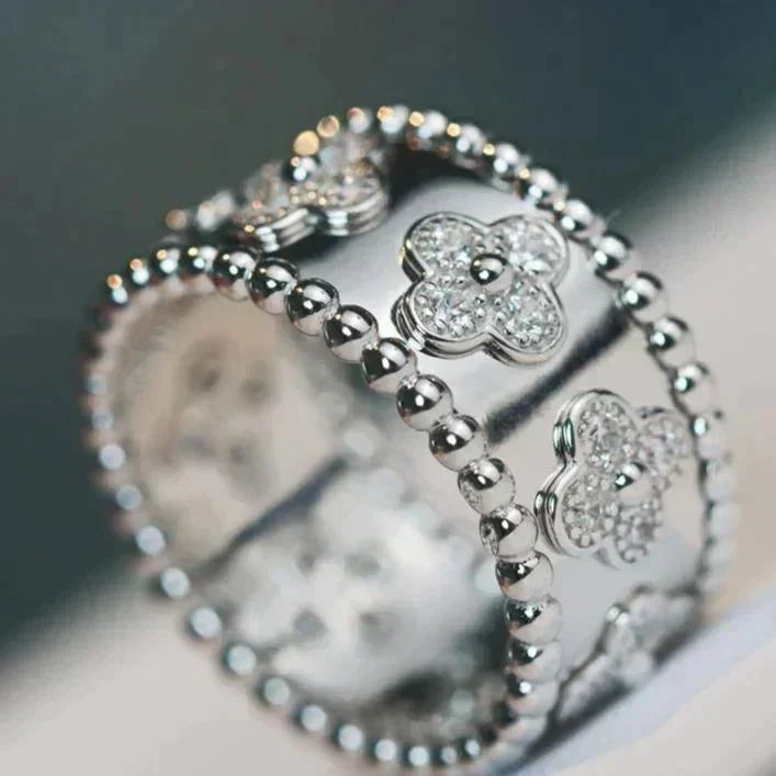 [⭐Corinne]CLOVER KALEIDOSCOPE RING 10MM