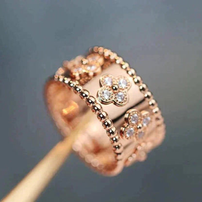 [⭐Corinne]CLOVER KALEIDOSCOPE RING 10MM