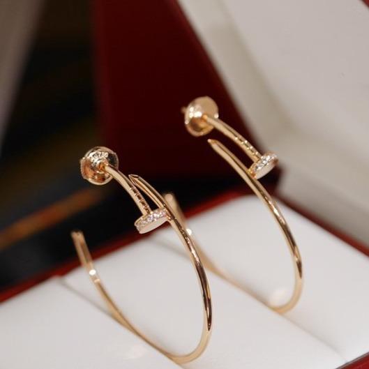 [⭐Corinne]JUSTE EARRINGS DIAMONDS 1.8MM